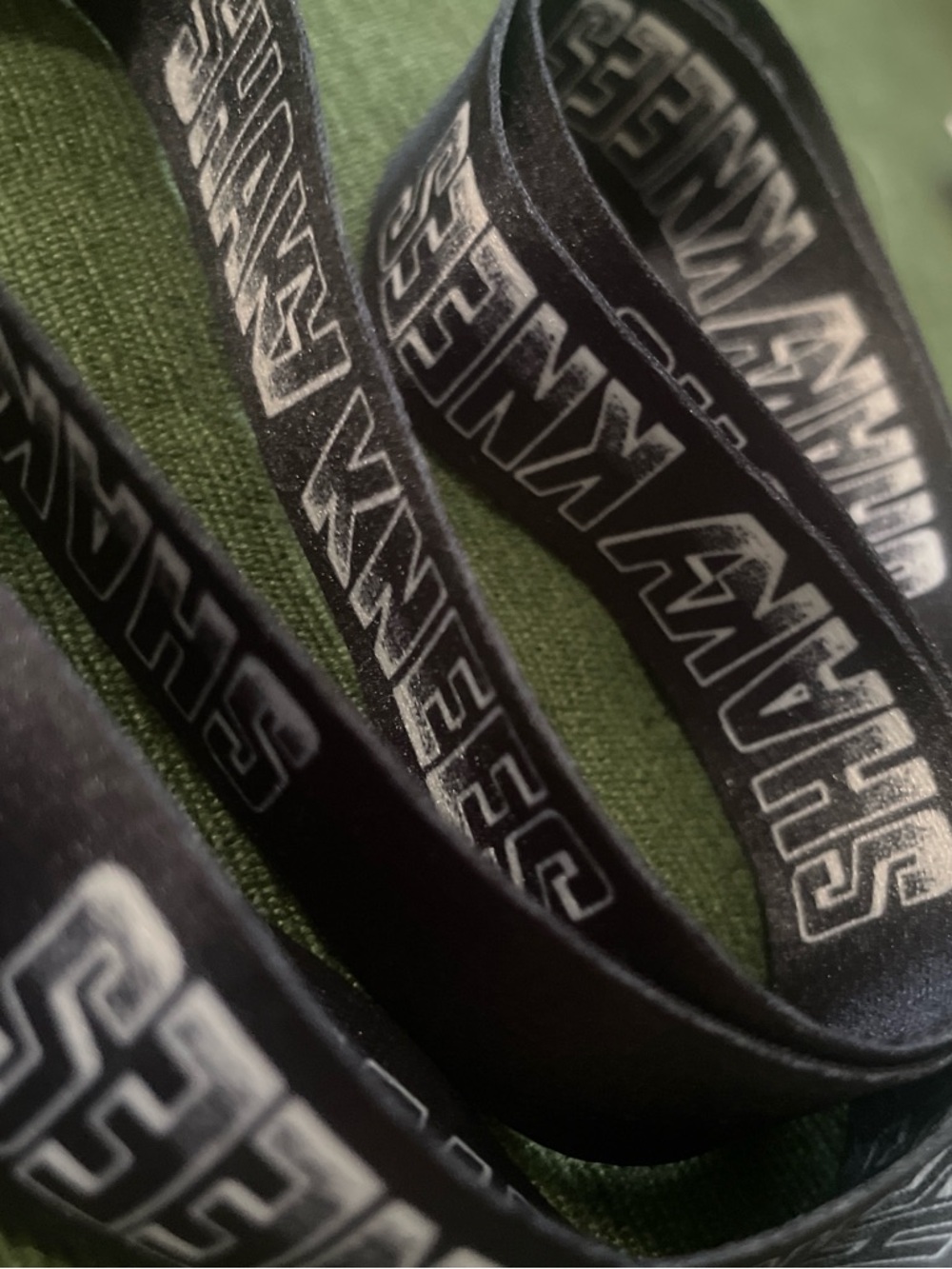 Sean Knives Black Branded Ribbon